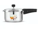 Green chef compact prime stainless steel pressure cooker 1.5 ltr 