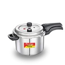 prestige deluxe alpha svachh stainless steel pressure cooker 4.0 l